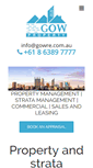 Mobile Screenshot of gowproperty.com.au